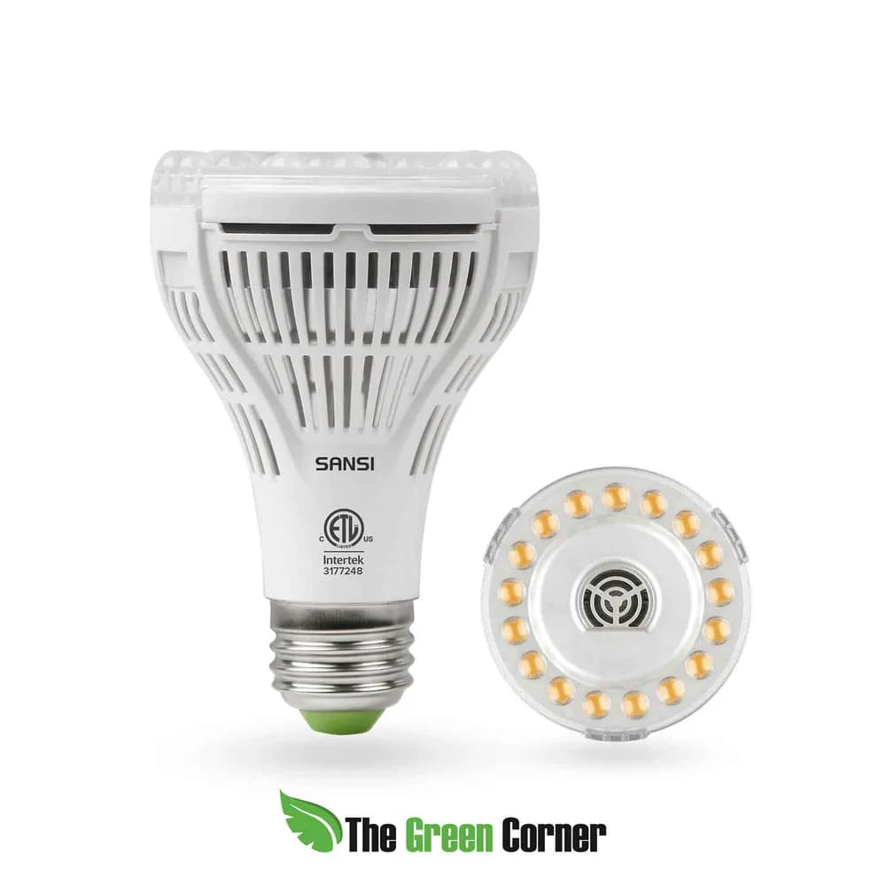 Bombilla LED de Cultivo SANSI PAR25 15W (Rosca E27, Espectro Completo)