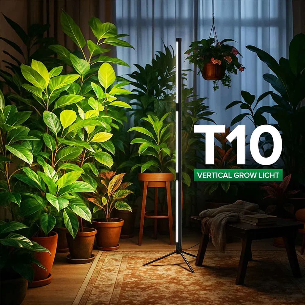 Lámpara LED de Cultivo de Pie SANSI T10 Pro 80W (Espectro Completo)