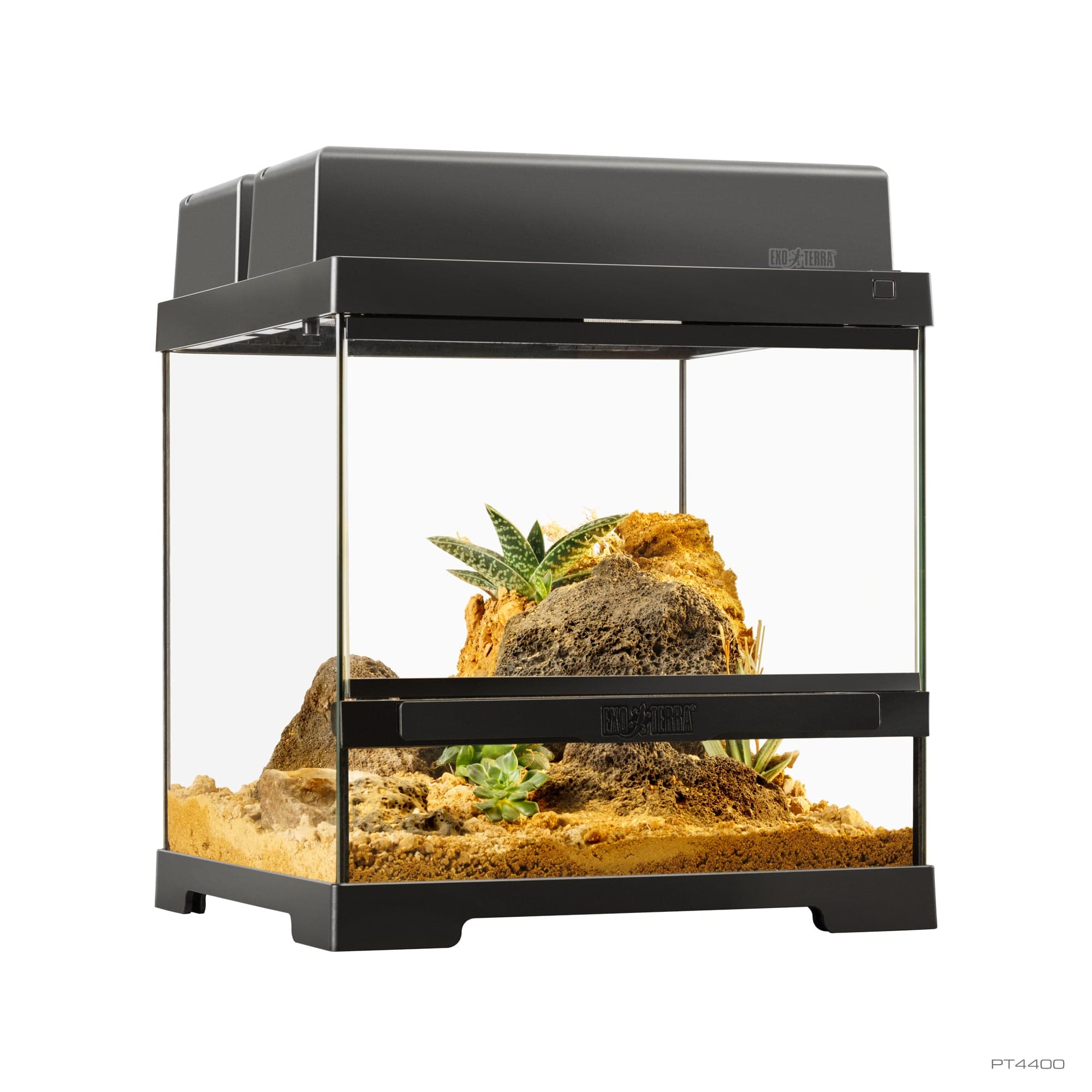 Pro Terrarium de Cristal Exo Terra XS 30x30cm — 30x30x30cm
