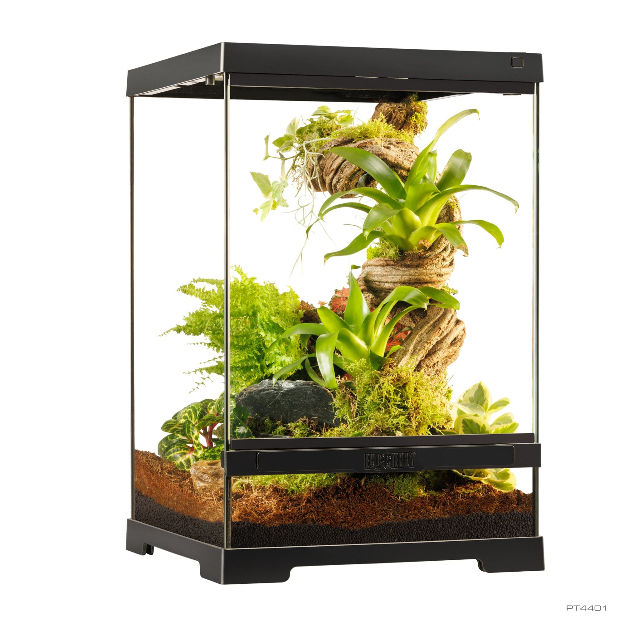 Pro Terrarium de Cristal Exo Terra XS 30x30cm — 30x30x45cm