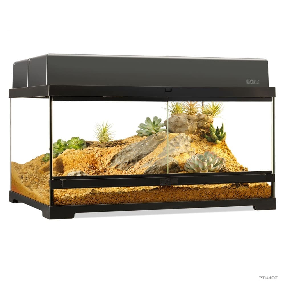 Pro Terrarium de Cristal Exo Terra Mediano 60x45cm — 60x45x30cm
