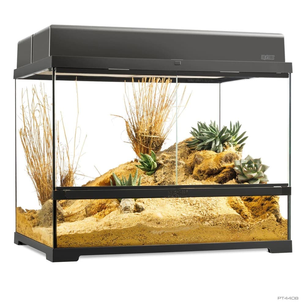 Pro Terrarium de Cristal Exo Terra Mediano 60x45cm — 60x45x45cm