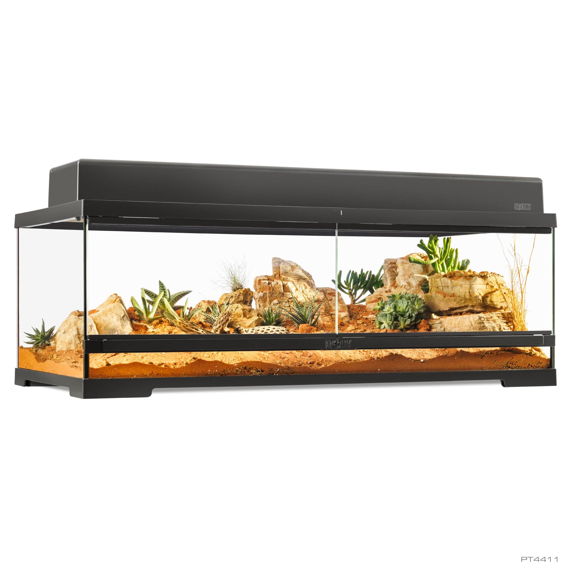 Pro Terrarium de Cristal Exo Terra Grande 90x45cm — 90x45x30cm
