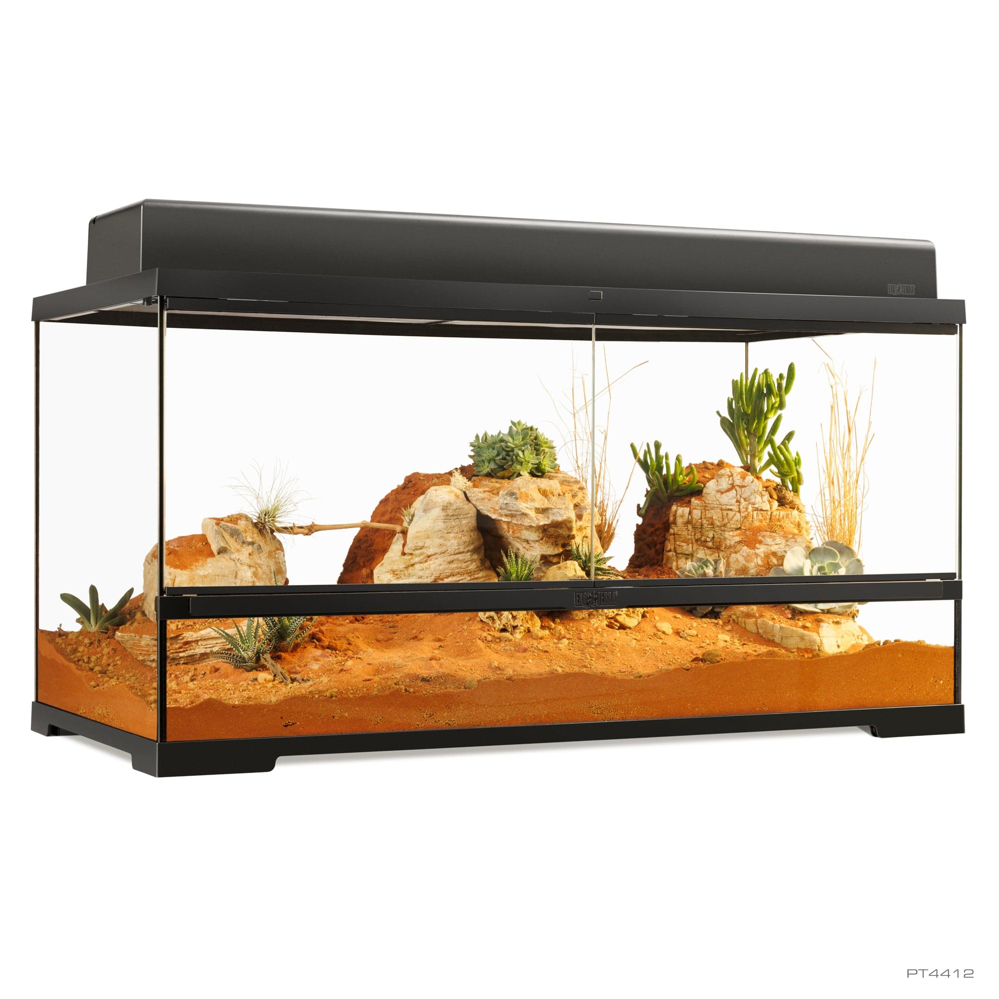 Pro Terrarium de Cristal Exo Terra Grande 90x45cm — 90x45x45cm