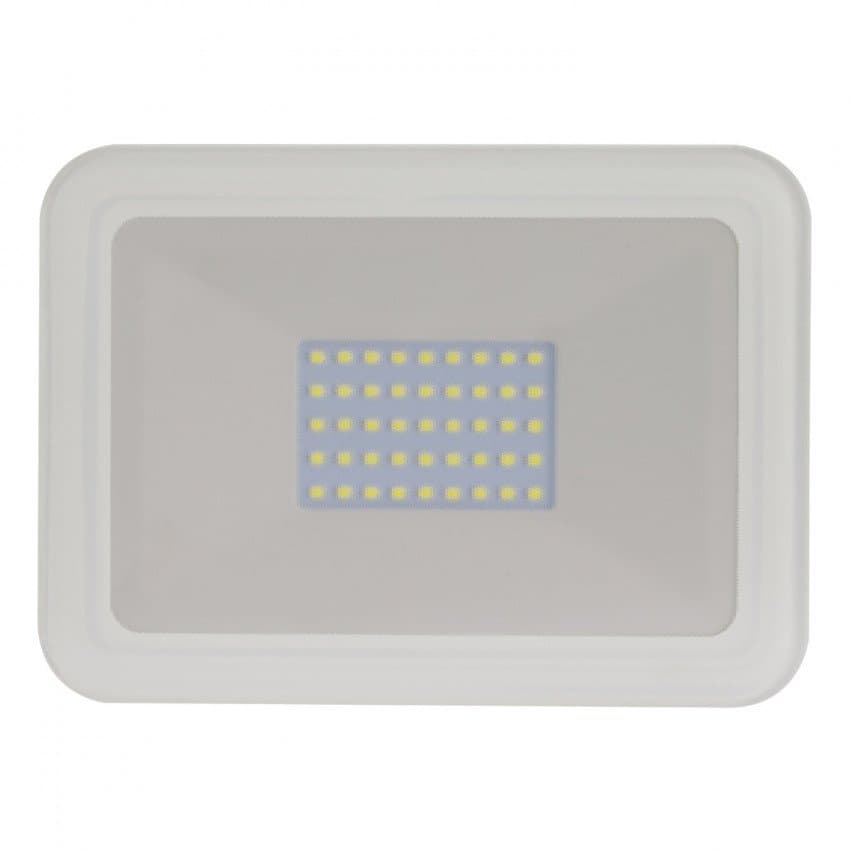 Foco Proyector LED 30W 120lm/W Slim Cristal Blanco
