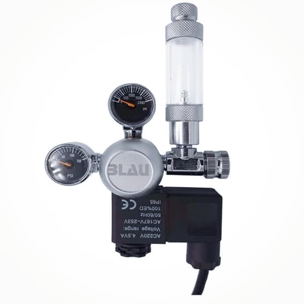 Manurreductor Blau con Válvula Solenoide y cuenta burbujas 2