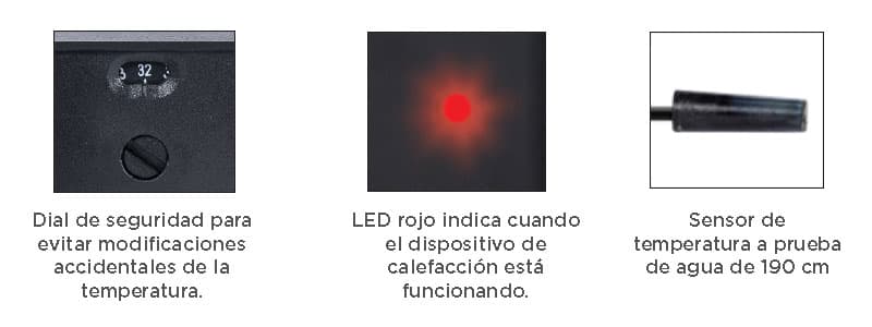 Termostato 100w On-Off Exo terra 3