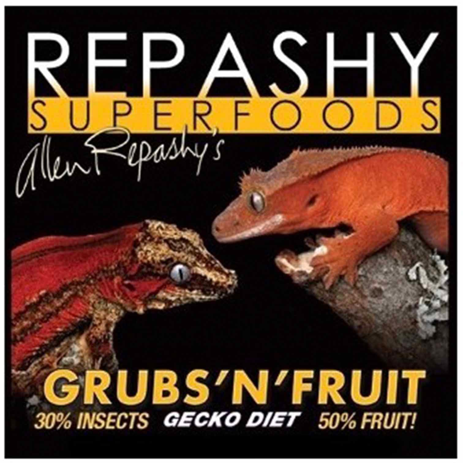 GRUBS N´FRUIT: Preparado en polvo para geckos que comen frutas