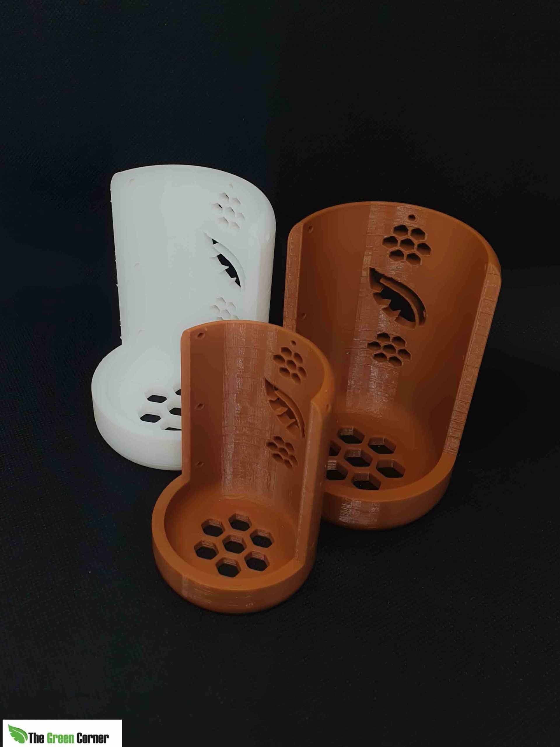 Maceta para montar orquídeas color Blanco-7cm de Diámetro 2