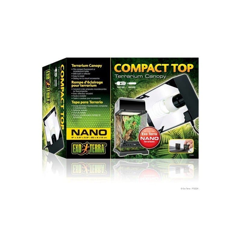 PANTALLA COMPACT TOP EXO TERRA 30cm (para una bombilla) 2