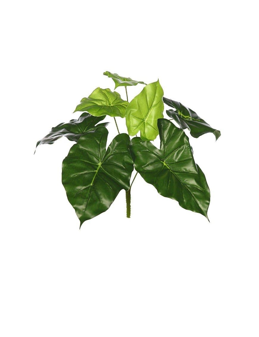esta Planta Alocasia Oreja de Elefante es una de las mejores selecciones de planta artificial por el gran realismo que ofrece.