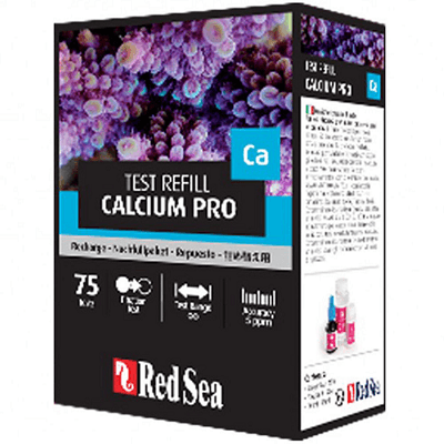 Test Refill Calcium Pro. Recambio del test de calcio pro de la prestigiosa marca RED SEA