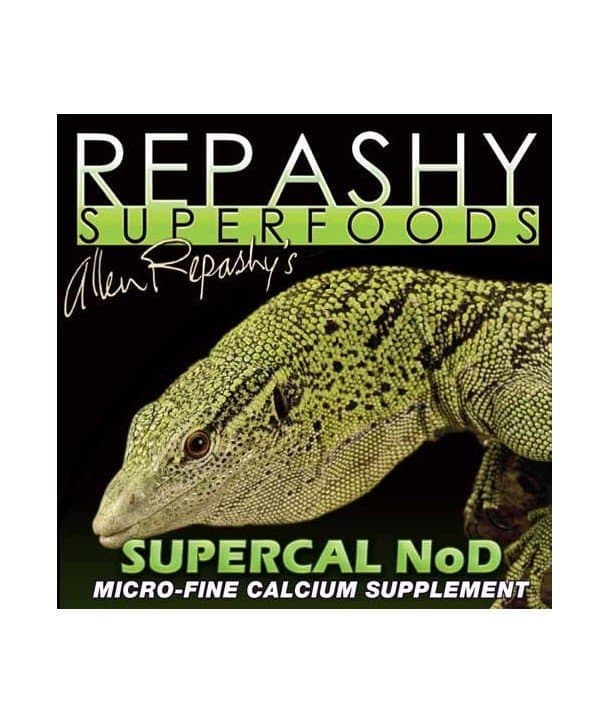 Suplemento de calcio para reptiles sin vitamina D indicado para especies mantenidas en en el exterior con luz natural o en interior