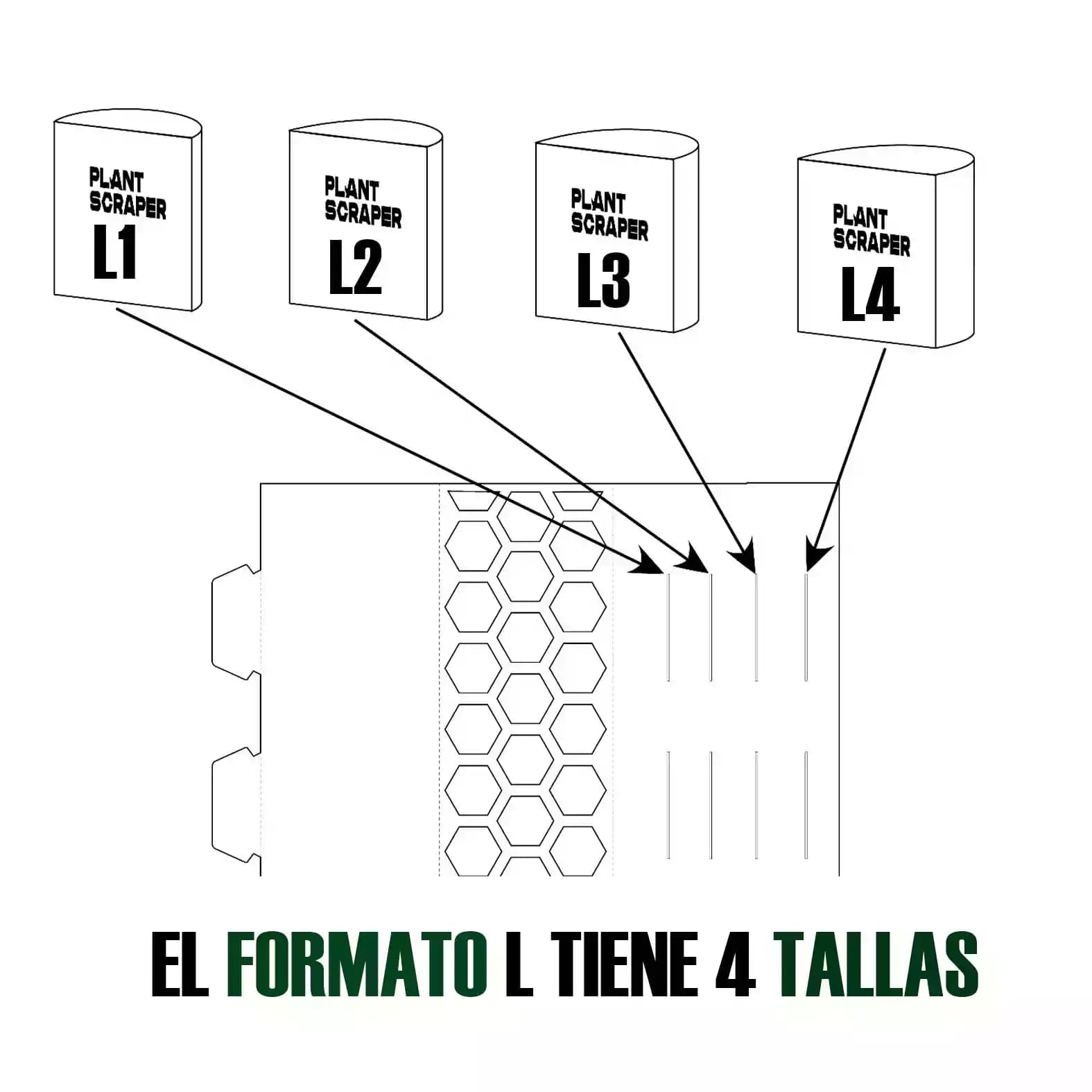 Sistema de riego para tutor L
