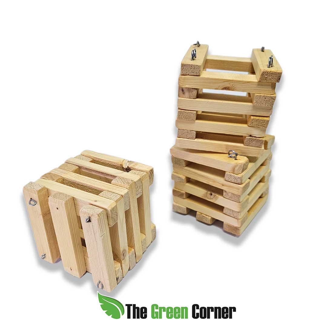 Maceta de madera 10x10 3
