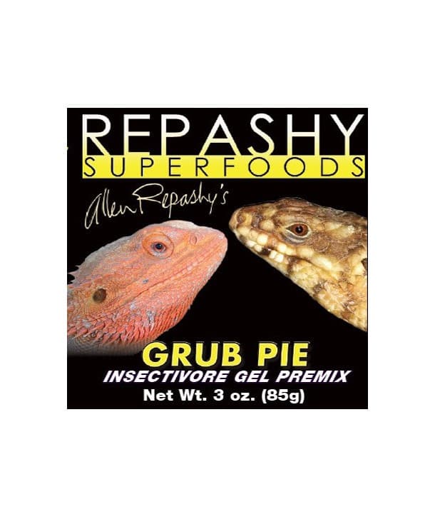 GRUB PIE: Gel especifico para animales Insectivoros! olvidate de mantener alimento vivo en casa.Hecho con insectos naturales de alta calidad.