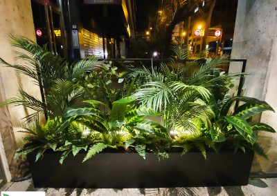 Terrazas para restaurantes — proyecto Rodilla