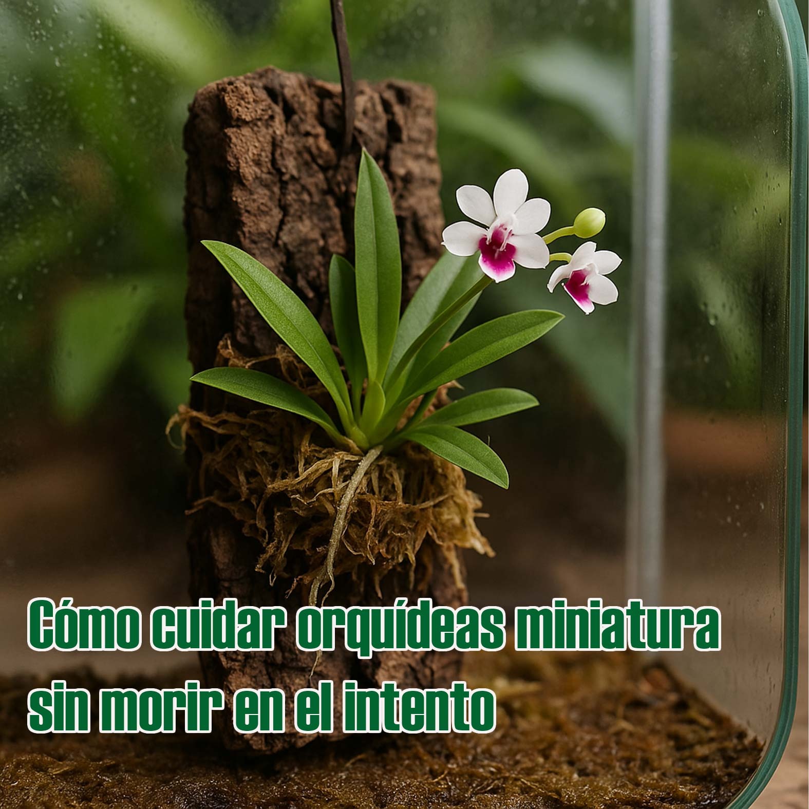 Cómo cuidar orquídeas miniatura sin morir en el intento